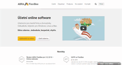 Desktop Screenshot of flexibee.eu